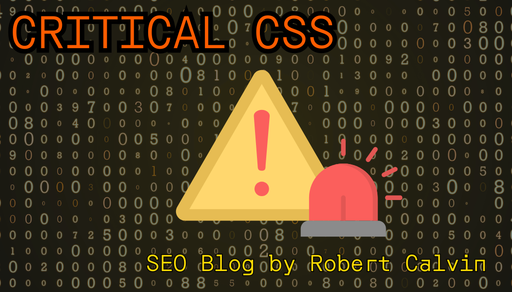 Illustration of inlined critical CSS for fast rendering